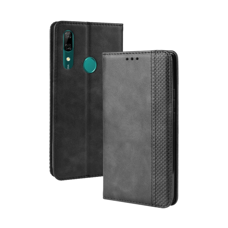 Magnetic Buckle Retro Crazy Horse Texture Horizontal Flip Leather Case for Huawei P Smart Z , with Holder & Card Slots & Photo Frame(Black)
Magnetic Buckle Retro Crazy Horse Texture Horizontal Flip Leather Case for Huawei P Smart Z , with Holder & Card Slots & Photo Frame(Black)