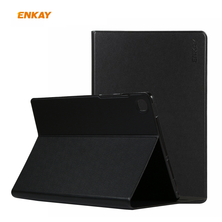 For Samsung Galaxy Tab S6 Lite P610 / P615 ENKAY ENK-8005 Horizontal Flip PU Leather + TPU Smart Case with Holder(Black)
For Samsung Galaxy Tab S6 Lite P610 / P615 ENKAY ENK-8005 Horizontal Flip PU Leather + TPU Smart Case with Holder(Black)
