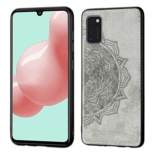 For Samsung Galaxy A41 Mandala Embossed Cloth Cover PC + TPU Mobile Phone Case with Magnetic Function and Hand Strap(Gray)
For Samsung Galaxy A41 Mandala Embossed Cloth Cover PC + TPU Mobile Phone Case with Magnetic Function and Hand Strap(Gray)