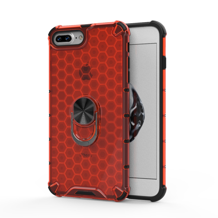 For iPhone 8 Plus / 7 Plus Shockproof Honeycomb PC + TPU Ring Holder Protection Case(Red)
For iPhone 8 Plus / 7 Plus Shockproof Honeycomb PC + TPU Ring Holder Protection Case(Red)