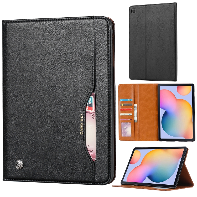 For Samsung Galaxy Tab S6 Lite / P610 / P615 Knead Skin Texture Horizontal Flip Leather Case with Photo Frame & Holder & Card Slots & Wallet(Black)
For Samsung Galaxy Tab S6 Lite / P610 / P615 Knead Skin Texture Horizontal Flip Leather Case with Photo Frame & Holder & Card Slots & Wallet(Black)