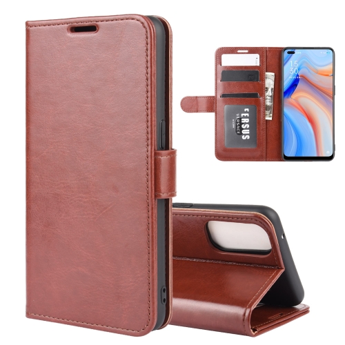 For OPPO Reno 4 5G R64 Texture Single Horizontal Flip Protective Case with Holder & Card Slots & Wallet& Photo Frame(Brown)
For OPPO Reno 4 5G R64 Texture Single Horizontal Flip Protective Case with Holder & Card Slots & Wallet& Photo Frame(Brown)