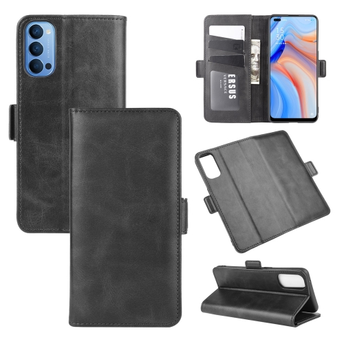 For OPPO Reno 4 5G Dual-side Magnetic Buckle Horizontal Flip Leather Case with Holder & Card Slots & Wallet(Black)
For OPPO Reno 4 5G Dual-side Magnetic Buckle Horizontal Flip Leather Case with Holder & Card Slots & Wallet(Black)