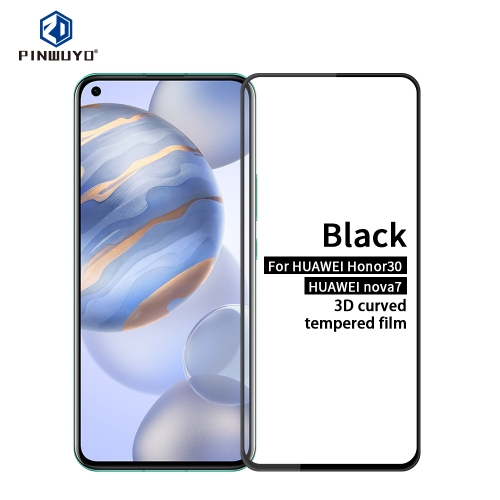 For Huawei Honor 30/nova7 PINWUYO 9H 3D Curved Full Screen Explosion-proof Tempered Glass Film(Black)
For Huawei Honor 30/nova7 PINWUYO 9H 3D Curved Full Screen Explosion-proof Tempered Glass Film(Black)