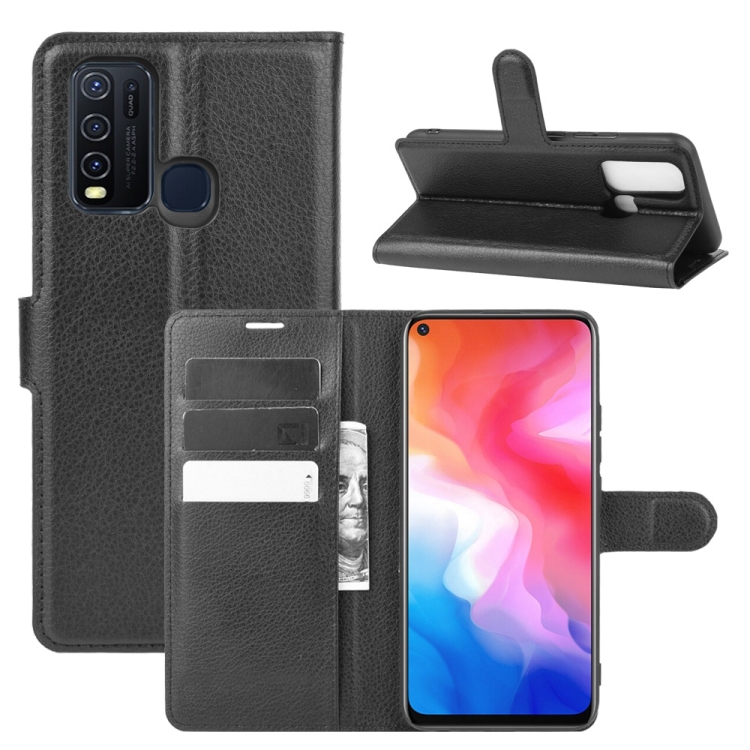 For Vivo Y50/Y30 Litchi Texture Horizontal Flip Protective Case with Holder & Card Slots & Wallet(Black)
For Vivo Y50/Y30 Litchi Texture Horizontal Flip Protective Case with Holder & Card Slots & Wallet(Black)