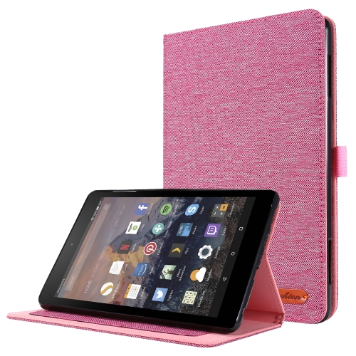For Amazon Fire HD 8 (2020) Horizontal Flip TPU + Fabric PU Leather Protective Case with Card Slots & Holder(Rose Red)
For Amazon Fire HD 8 (2020) Horizontal Flip TPU + Fabric PU Leather Protective Case with Card Slots & Holder(Rose Red)