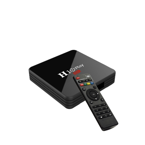 

H10 Play 6K HD Android TV Box with Remote Controller, Android 9.0, Allwinner H6 Quad Core 64-bit ARM Cortex-A53, Support HDTV / TF Card / USB / AV / Ethernet, Memory:4GB+32GB(AU Plug)