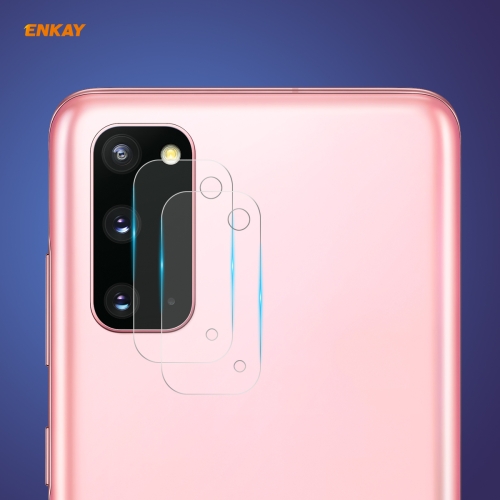 For Samsung Galaxy S20 2 PCS Hat-Prince ENKAY 0.2mm 9H 2.15D Round Edge Rear Camera Lens Tempered Glass Film
For Samsung Galaxy S20 2 PCS Hat-Prince ENKAY 0.2mm 9H 2.15D Round Edge Rear Camera Lens Tempered Glass Film