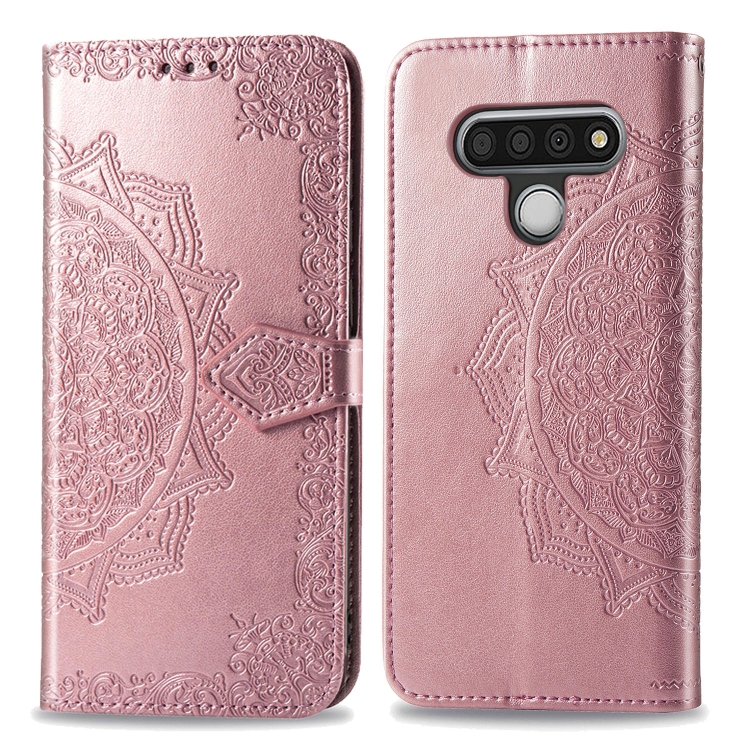 For LG Stylo 6 Halfway Mandala Embossing Pattern Horizontal Flip Leather Case with Holder & Card Slots & Wallet & Photo Frame & Lanyard(Rose Gold)
For LG Stylo 6 Halfway Mandala Embossing Pattern Horizontal Flip Leather Case with Holder & Card Slots & Wallet & Photo Frame & Lanyard(Rose Gold)