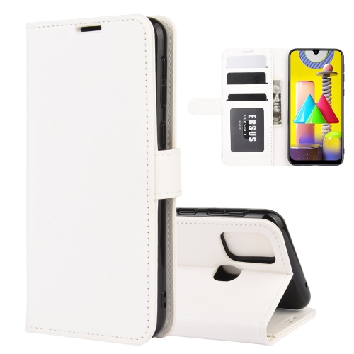 For Samsung Galaxy M31 R64 Texture Single Horizontal Flip Protective Case with Holder & Card Slots & Wallet& Photo Frame(White)
For Samsung Galaxy M31 R64 Texture Single Horizontal Flip Protective Case with Holder & Card Slots & Wallet& Photo Frame(White)