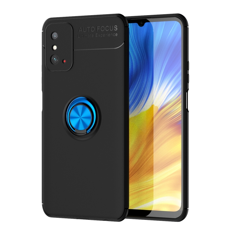For Huawei Honor X10 Max Metal Ring Holder 360 Degree Rotating TPU Case(Black+Blue)
For Huawei Honor X10 Max Metal Ring Holder 360 Degree Rotating TPU Case(Black+Blue)