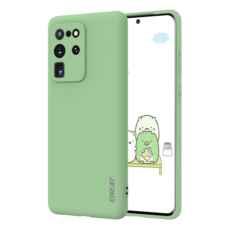 For Samsung Galaxy S20 Ultra Hat-Prince ENKAY ENK-PC045 Ultra-thin Solid Color TPU Slim Case Soft Cover(Pea Green)
For Samsung Galaxy S20 Ultra Hat-Prince ENKAY ENK-PC045 Ultra-thin Solid Color TPU Slim Case Soft Cover(Pea Green)