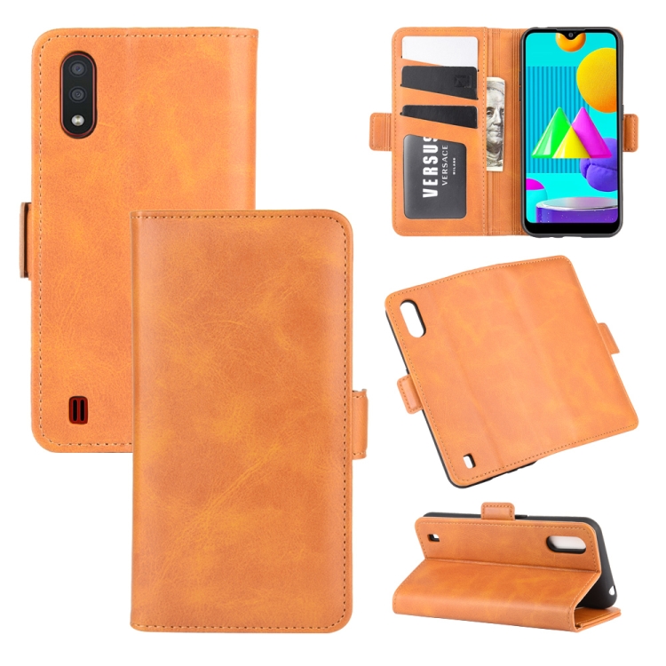 For Samsung Galaxy M01 Dual-side Magnetic Buckle Horizontal Flip Leather Case with Holder & Card Slots & Wallet(Yellow)
For Samsung Galaxy M01 Dual-side Magnetic Buckle Horizontal Flip Leather Case with Holder & Card Slots & Wallet(Yellow)