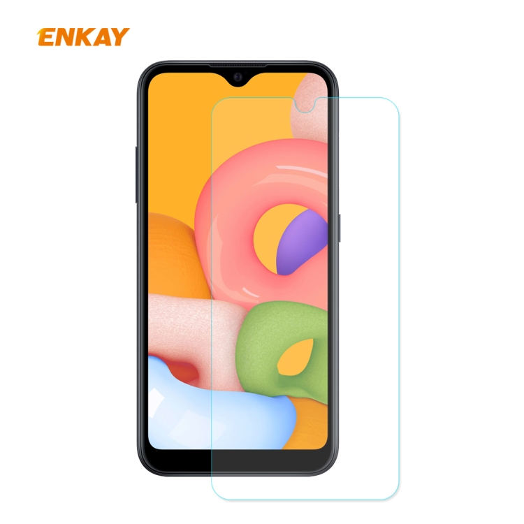 For Samsung Galaxy A01 ENKAY Hat-Prince 0.26mm 9H 2.5D Curved Edge Tempered Glass Film
For Samsung Galaxy A01 ENKAY Hat-Prince 0.26mm 9H 2.5D Curved Edge Tempered Glass Film
