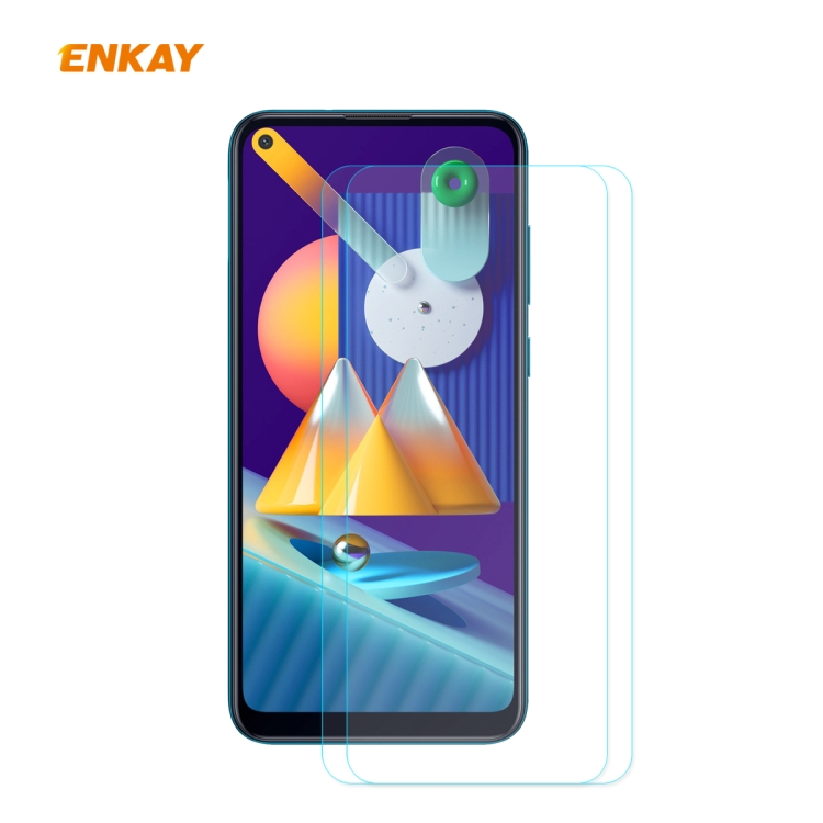 For Samsung Galaxy A11 / Galaxy M11 2 PCS ENKAY Hat-Prince 0.26mm 9H 2.5D Curved Edge Tempered Glass Film
For Samsung Galaxy A11 / Galaxy M11 2 PCS ENKAY Hat-Prince 0.26mm 9H 2.5D Curved Edge Tempered Glass Film