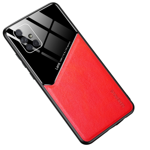 For Samsung Galaxy A71 5G All-inclusive Leather + Organic Glass Phone Case with Metal Iron Sheet(Red)
For Samsung Galaxy A71 5G All-inclusive Leather + Organic Glass Phone Case with Metal Iron Sheet(Red)