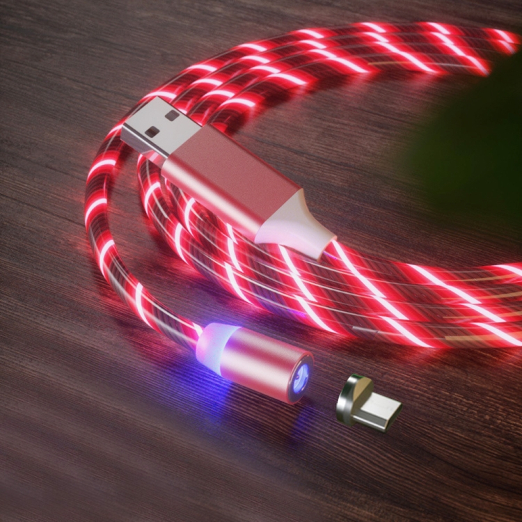 USB to Micro USB Magnetic Suction Colorful Streamer Mobile Phone Charging Cable, Length: 1m(Red Light)
USB to Micro USB Magnetic Suction Colorful Streamer Mobile Phone Charging Cable, Length: 1m(Red Light)
