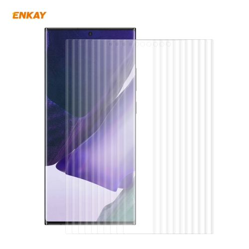 For Samsung Galaxy Note 20 Ultra 10 PCS ENKAY Hat-Prince 3D Full Screen PET Curved Hot Bending HD Screen Protector Soft Film(Transparent)
For Samsung Galaxy Note 20 Ultra 10 PCS ENKAY Hat-Prince 3D Full Screen PET Curved Hot Bending HD Screen Protector Soft Film(Transparent)