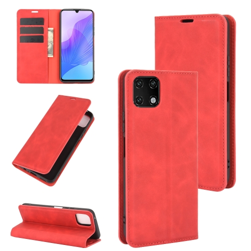 For Huawei Enjoy 20 Retro-skin Business Magnetic Suction Leather Case with Holder & Card Slots & Wallet(Red)
For Huawei Enjoy 20 Retro-skin Business Magnetic Suction Leather Case with Holder & Card Slots & Wallet(Red)