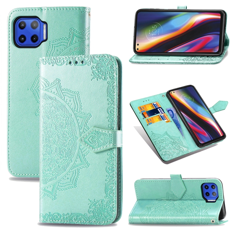 For Motorola G 5G Plus Mandala Flower Embossed Horizontal Flip Leather Case with Bracket / Card Slot / Wallet / Lanyard(Green)
For Motorola G 5G Plus Mandala Flower Embossed Horizontal Flip Leather Case with Bracket / Card Slot / Wallet / Lanyard(Green)