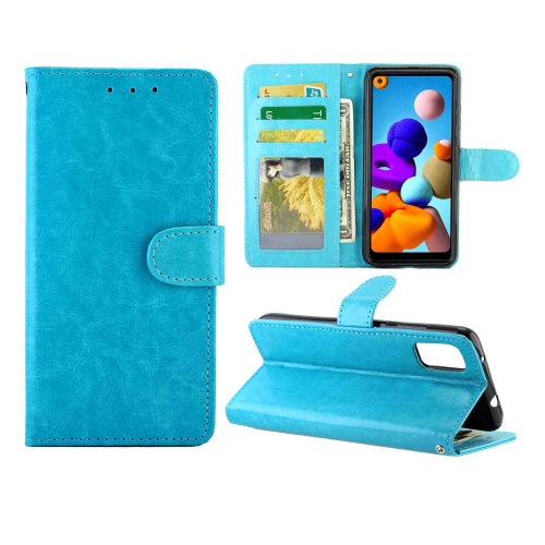 For Samsung Galaxy M51 Crazy Horse Texture Leather Horizontal Flip Protective Case with Holder & Card Slots & Wallet & Photo Frame(baby Blue)
For Samsung Galaxy M51 Crazy Horse Texture Leather Horizontal Flip Protective Case with Holder & Card Slots & Wallet & Photo Frame(baby Blue)