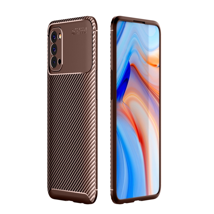 For OPPO Reno4 4G Global Official Version Carbon Fiber Texture Shockproof TPU Case(Brown)
For OPPO Reno4 4G Global Official Version Carbon Fiber Texture Shockproof TPU Case(Brown)