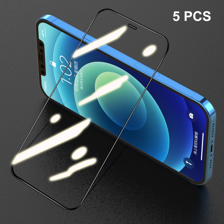 For iPhone 12 Pro Max 5 PCS ENKAY Hat-Prince Full Glue 0.26mm 9H 2.5D Tempered Glass Full Coverage Film
For iPhone 12 Pro Max 5 PCS ENKAY Hat-Prince Full Glue 0.26mm 9H 2.5D Tempered Glass Full Coverage Film