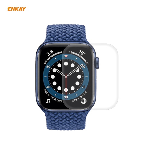 For Apple Watch Series 6/5/4/SE 40mm ENKAY Hat-Prince 3D Full Screen PET Curved Hot Bending HD Screen Protector Film(Transparent)
For Apple Watch Series 6/5/4/SE 40mm ENKAY Hat-Prince 3D Full Screen PET Curved Hot Bending HD Screen Protector Film(Transparent)