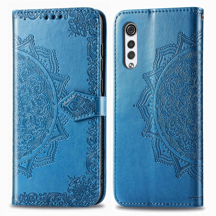 For LG Velvet 5G Mandala Flower Embossed Horizontal Flip Leather Case with Bracket / Card Slot / Wallet / Lanyard(Blue)
For LG Velvet 5G Mandala Flower Embossed Horizontal Flip Leather Case with Bracket / Card Slot / Wallet / Lanyard(Blue)