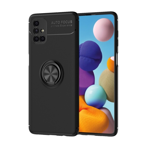 For Samsung Galaxy M51 (Side Fingerprint) Metal Ring Holder 360 Degree Rotating TPU Case(Black+Black)
For Samsung Galaxy M51 (Side Fingerprint) Metal Ring Holder 360 Degree Rotating TPU Case(Black+Black)