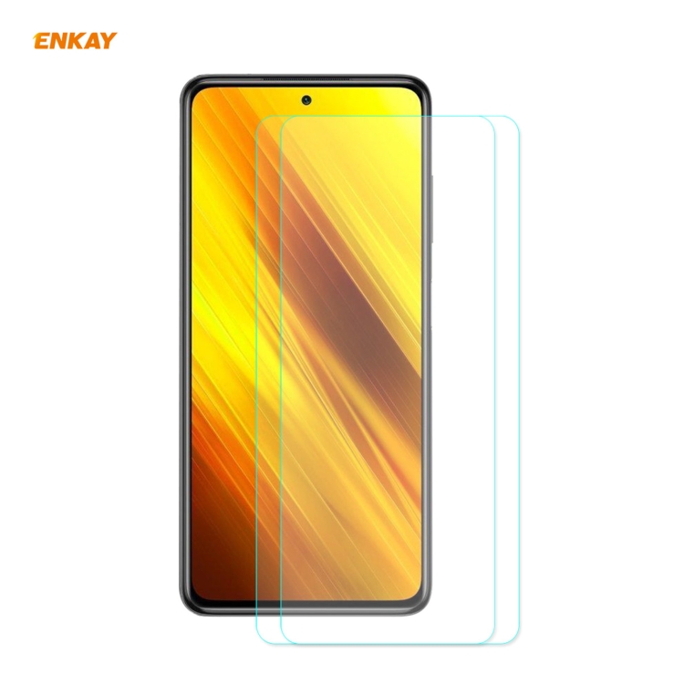 For Xiaomi Poco X3 / X3 NFC 2 PCS ENKAY Hat-Prince 0.26mm 9H 2.5D Curved Edge Tempered Glass Film
For Xiaomi Poco X3 / X3 NFC 2 PCS ENKAY Hat-Prince 0.26mm 9H 2.5D Curved Edge Tempered Glass Film
