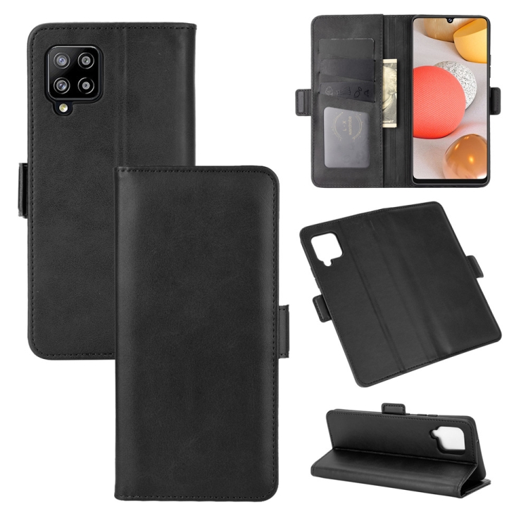 For Samsung Galaxy A42 5G Dual-side Magnetic Buckle Horizontal Flip Leather Case with Holder & Card Slots & Wallet(Black)
For Samsung Galaxy A42 5G Dual-side Magnetic Buckle Horizontal Flip Leather Case with Holder & Card Slots & Wallet(Black)