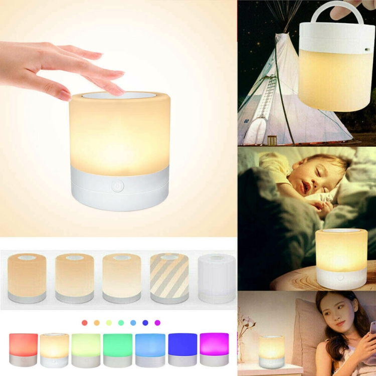 LED Night Light Bedside Table Touch Sensoring Lamp USB Rechargeable RGB LED Night Light
LED Night Light Bedside Table Touch Sensoring Lamp USB Rechargeable RGB LED Night Light
