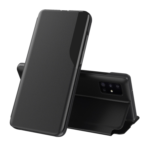 For Samsung Galaxy S20 FE/S20 Lite Side Display Magnetic Shockproof Horizontal Flip Leather Case with Holder(Black)
For Samsung Galaxy S20 FE/S20 Lite Side Display Magnetic Shockproof Horizontal Flip Leather Case with Holder(Black)