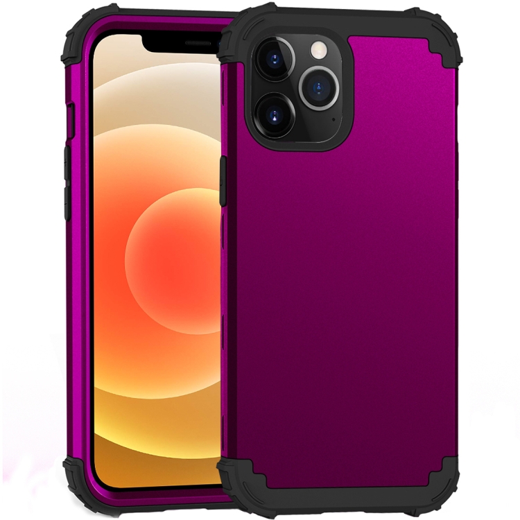 PC+ Silicone Three-piece Anti-drop Mobile Phone Protective Back Cover For iPhone 12 mini(Purple)
PC+ Silicone Three-piece Anti-drop Mobile Phone Protective Back Cover For iPhone 12 mini(Purple)
