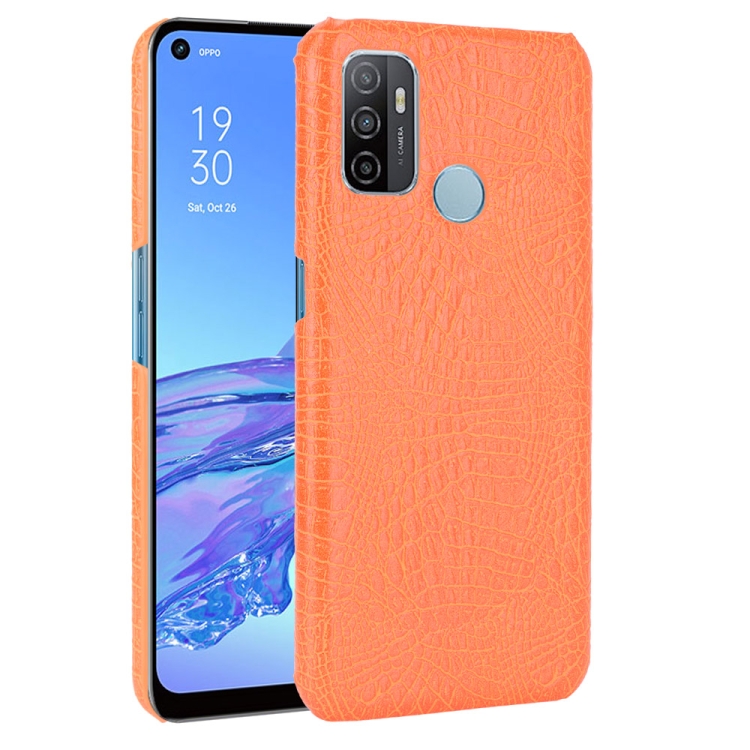 For OPPO A53 2020 / A32 2020 Shockproof Crocodile Texture PC + PU Case(Orange)
For OPPO A53 2020 / A32 2020 Shockproof Crocodile Texture PC + PU Case(Orange)