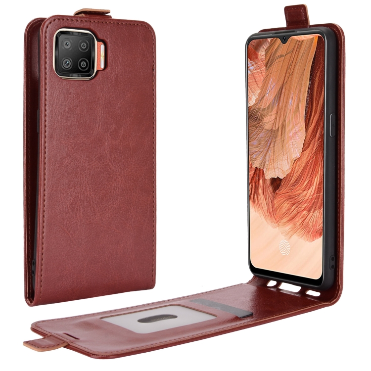 For OPPO F17 R64 Texture Single Vertical Flip Leather Protective Case with Card Slots & Photo Frame(Brown)
For OPPO F17 R64 Texture Single Vertical Flip Leather Protective Case with Card Slots & Photo Frame(Brown)