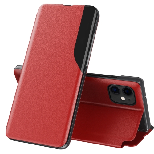 Side Display Magnetic Shockproof Horizontal Flip Leather Case with Holder For iPhone 12 / 12 Pro(Red)
Side Display Magnetic Shockproof Horizontal Flip Leather Case with Holder For iPhone 12 / 12 Pro(Red)