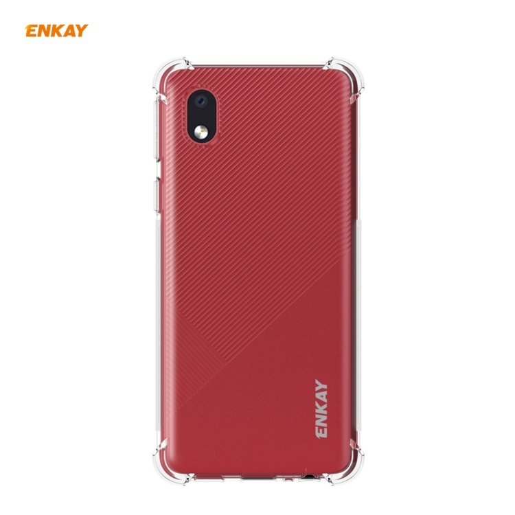 For Samsung Galaxy A01 Core / M01 Core Hat-Prince ENKAY Clear TPU Shockproof Case Soft Anti-slip Cover
For Samsung Galaxy A01 Core / M01 Core Hat-Prince ENKAY Clear TPU Shockproof Case Soft Anti-slip Cover