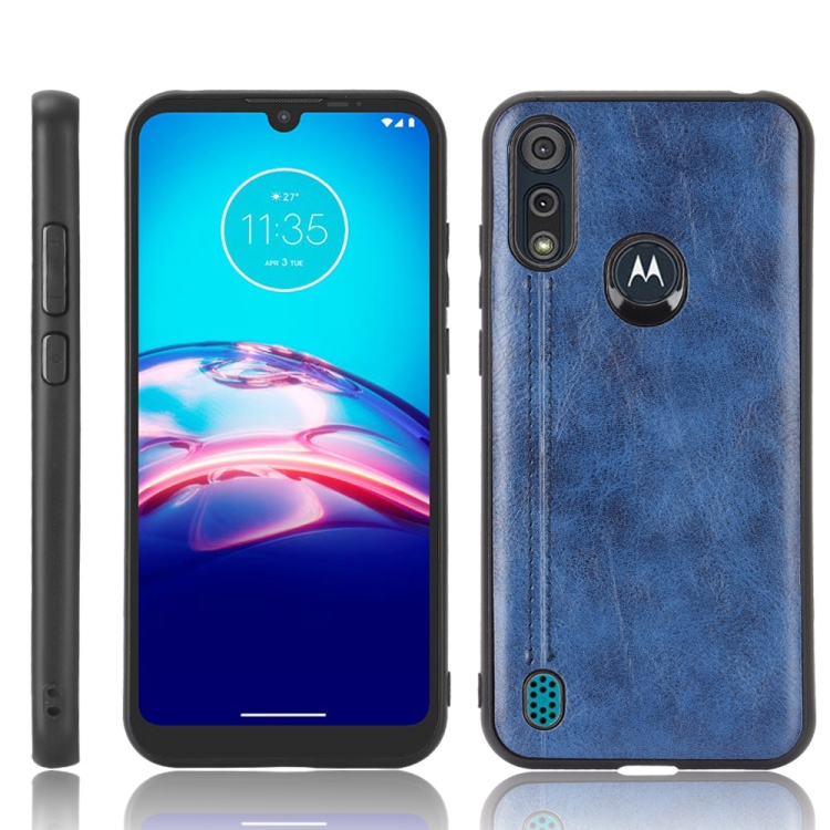For Motorola Moto E6s 2020 Shockproof Sewing Cow Pattern Skin PC + PU + TPU Case(Blue)
For Motorola Moto E6s 2020 Shockproof Sewing Cow Pattern Skin PC + PU + TPU Case(Blue)
