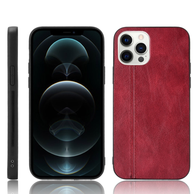 Shockproof Sewing Cow Pattern Skin PC + PU + TPU Case For iPhone 12 Pro Max(Red)
Shockproof Sewing Cow Pattern Skin PC + PU + TPU Case For iPhone 12 Pro Max(Red)