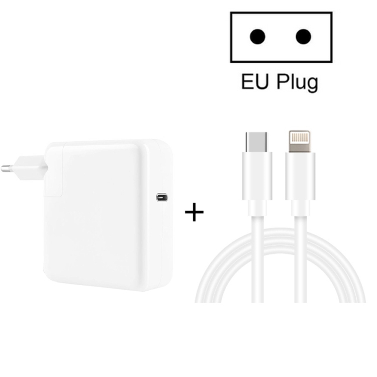 2 in 1 PD3.0 30W USB-C / Type-C Travel Charger with Detachable Foot + PD3.0 3A USB-C / Type-C to 8 Pin Fast Charge Data Cable Set, Cable Length: 2m, EU Plug
2 in 1 PD3.0 30W USB-C / Type-C Travel Charger with Detachable Foot + PD3.0 3A USB-C / Type-C to 8 Pin Fast Charge Data Cable Set, Cable Length: 2m, EU Plug