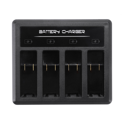 4-channel Battery Charger with Type-C / USB-C Port for GoPro HERO8 Black /7 Black /7 White / 7 Silver /6 /5
4-channel Battery Charger with Type-C / USB-C Port for GoPro HERO8 Black /7 Black /7 White / 7 Silver /6 /5