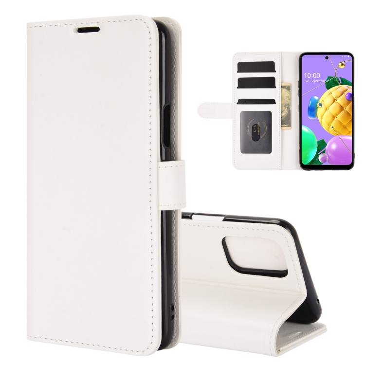 For LG K52 R64 Texture Single Horizontal Flip Protective Case with Holder & Card Slots & Wallet& Photo Frame(White)
For LG K52 R64 Texture Single Horizontal Flip Protective Case with Holder & Card Slots & Wallet& Photo Frame(White)