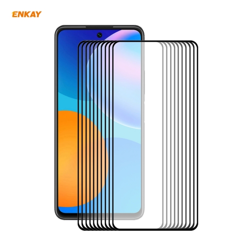 For Huawei P Smart 2021 10 PCS ENKAY Hat-Prince Full Glue 0.26mm 9H 2.5D Tempered Glass Full Coverage Film
For Huawei P Smart 2021 10 PCS ENKAY Hat-Prince Full Glue 0.26mm 9H 2.5D Tempered Glass Full Coverage Film
