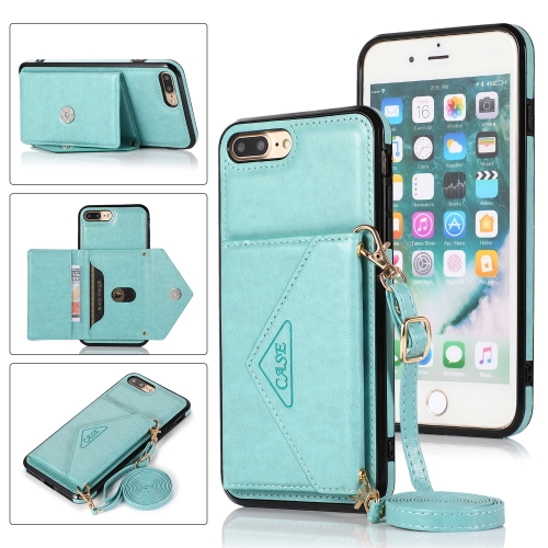 Multi-functional Cross-body Card Bag TPU+PU Back Cover Case with Holder & Card Slot & Wallet For iPhone SE 2020 / 8 / 7(Green)
Multi-functional Cross-body Card Bag TPU+PU Back Cover Case with Holder & Card Slot & Wallet For iPhone SE 2020 / 8 / 7(Green)