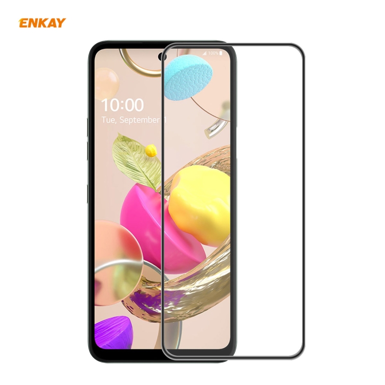 For LG K42 / K52 / K62 ENKAY Hat-Prince Anti-drop Full Glue Tempered Glass Full Screen Film Anti-fall Protector
For LG K42 / K52 / K62 ENKAY Hat-Prince Anti-drop Full Glue Tempered Glass Full Screen Film Anti-fall Protector