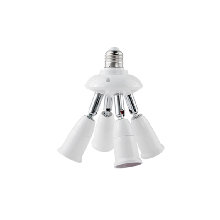 E27 to E27 Splitter Adjustable LED Light Bulb Holder Adapter Converter Socket Light Bulb Holder, type:4 In 1
E27 to E27 Splitter Adjustable LED Light Bulb Holder Adapter Converter Socket Light Bulb Holder, type:4 In 1