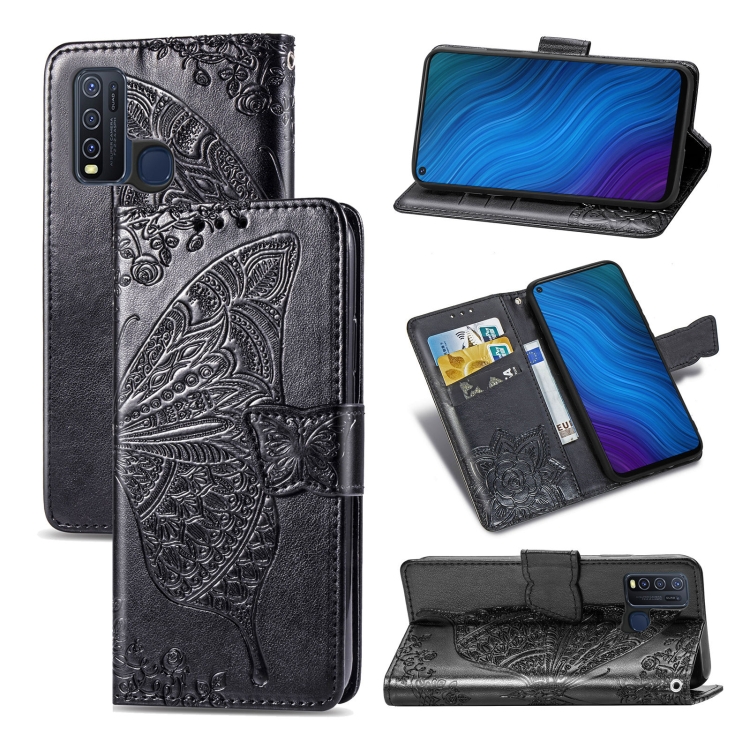 For vivo Y50 Butterfly Love Flower Embossed Horizontal Flip Leather Case with Bracket / Card Slot / Wallet / Lanyard(Black)
For vivo Y50 Butterfly Love Flower Embossed Horizontal Flip Leather Case with Bracket / Card Slot / Wallet / Lanyard(Black)