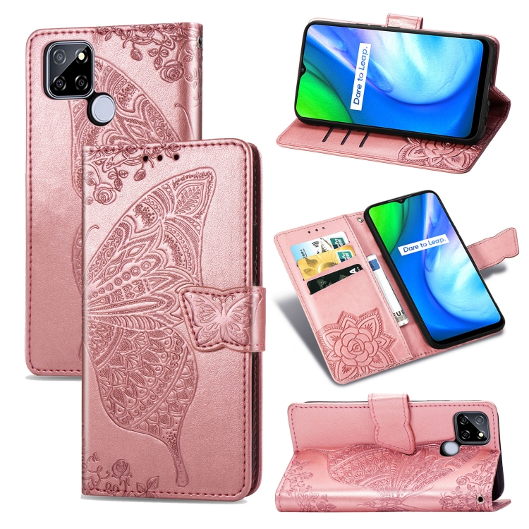 For OPPO Realme V3 Butterfly Love Flower Embossed Horizontal Flip Leather Case with Bracket / Card Slot / Wallet / Lanyard(Rose Gold)
For OPPO Realme V3 Butterfly Love Flower Embossed Horizontal Flip Leather Case with Bracket / Card Slot / Wallet / Lanyard(Rose Gold)